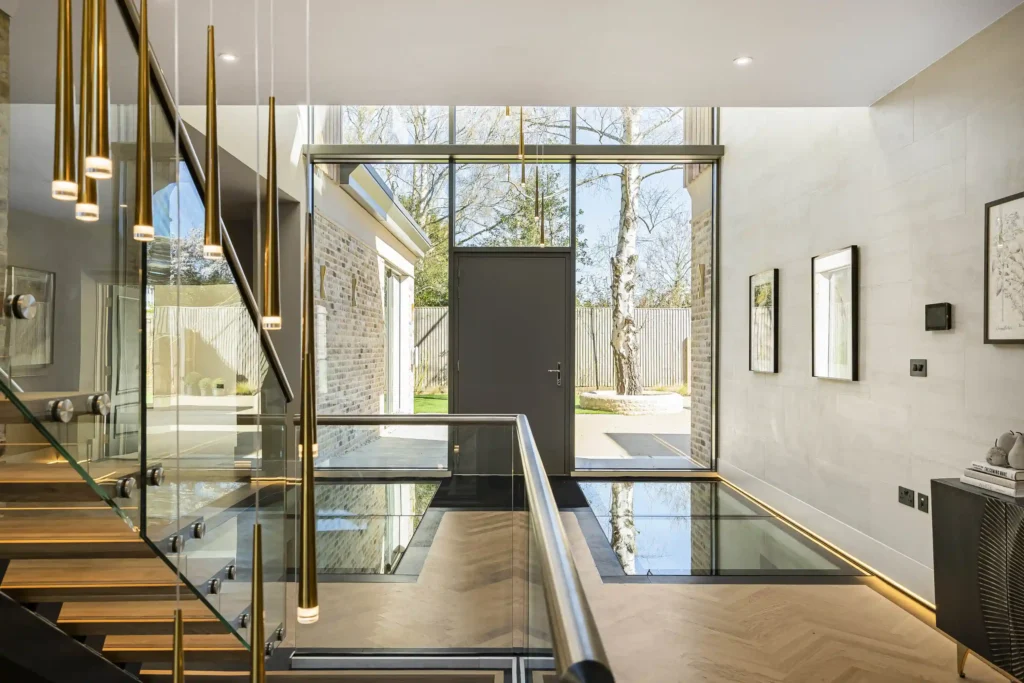 A £6m mansion dubbed Oxford's finest new home boasts five ensuite bedrooms, a cinema, gym, games room and atrium - set in a private garden in a top suburb.