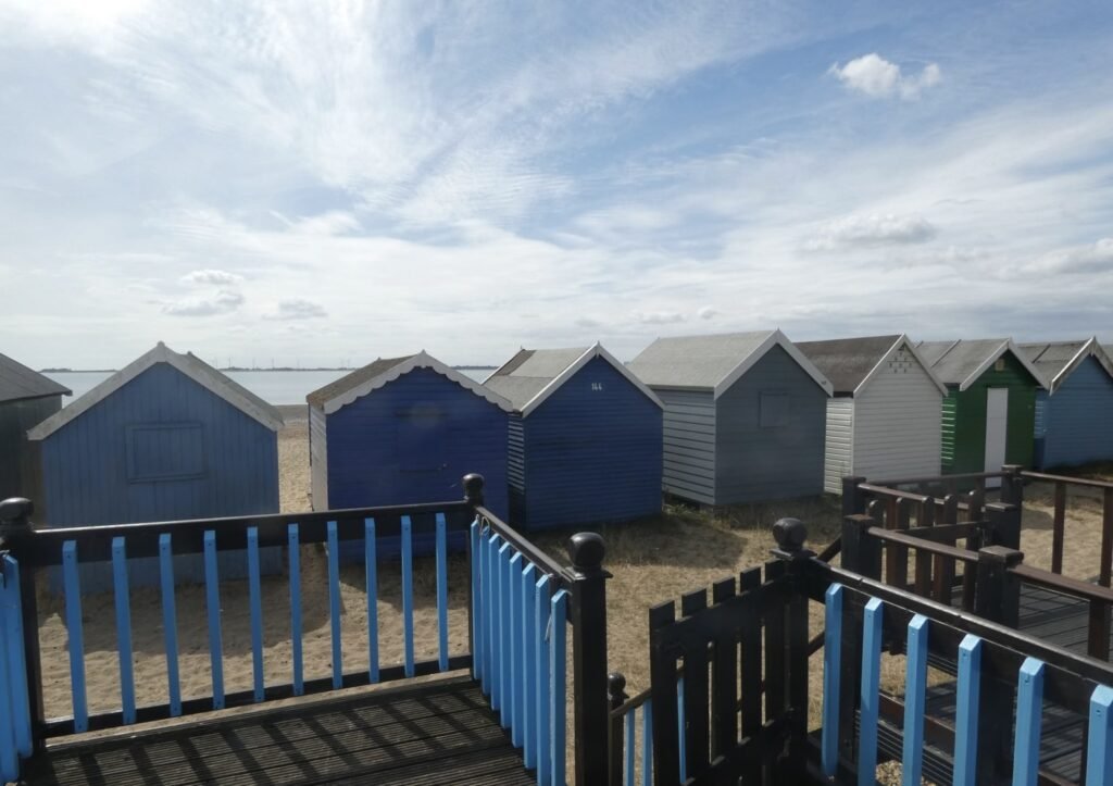 Charming beach hut in West Mersea hits the market for just £47,500 - over £25,000 cheaper than others - complete with veranda, storage, and scenic estuary views.