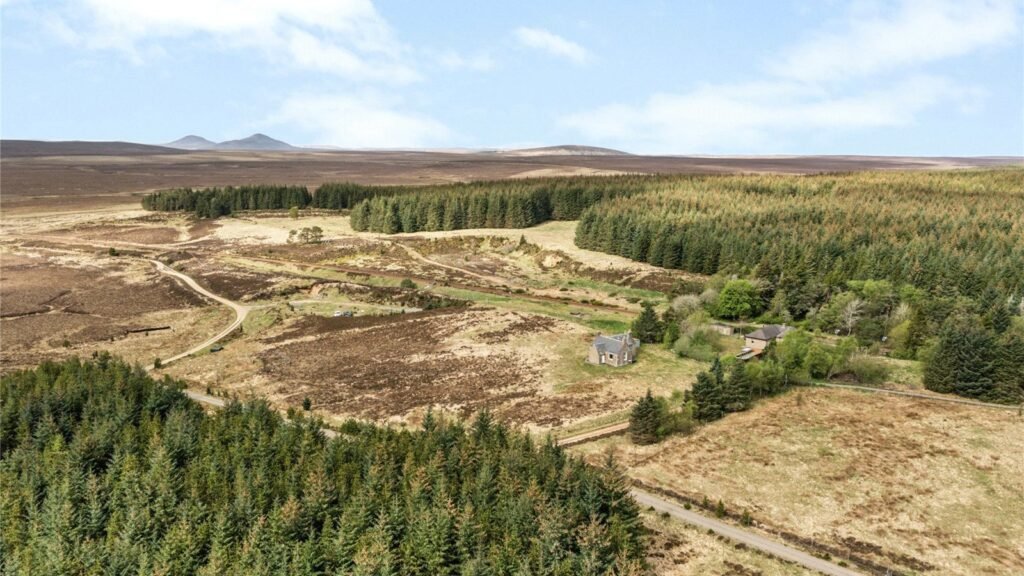 One of the UK's most remote homes, a former schoolhouse in Caithness near a Unesco World Heritage Site, is for sale at £120K with vast views and rich historical charm.