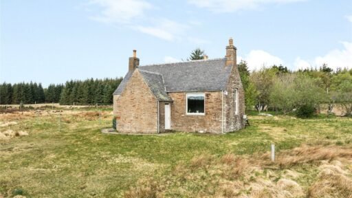 One of the UK's most remote homes, a former schoolhouse in Caithness near a Unesco World Heritage Site, is for sale at £120K with vast views and rich historical charm.