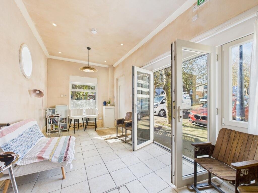 A former public toilet in Ramsgate, now a £110,000 mini bungalow with a courtyard, kitchenette and shower room, offers quirky charm and potential near the town centre.