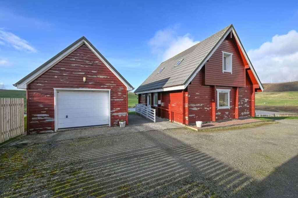 A £200,000 Shetland bungalow with stunning Atlantic views, spacious interiors and rich historic surroundings offers one of Britain’s most scenic and serene living spots.