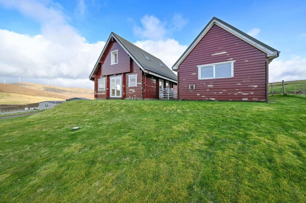 A £200,000 Shetland bungalow with stunning Atlantic views, spacious interiors and rich historic surroundings offers one of Britain’s most scenic and serene living spots.