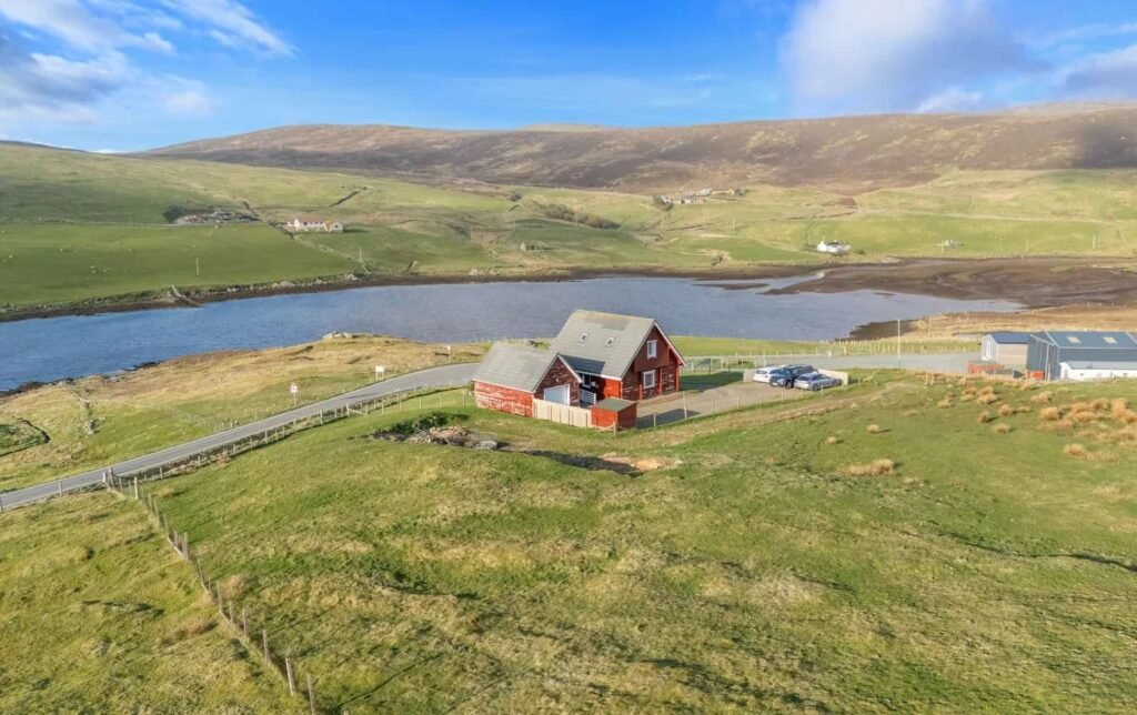 A £200,000 Shetland bungalow with stunning Atlantic views, spacious interiors and rich historic surroundings offers one of Britain’s most scenic and serene living spots.