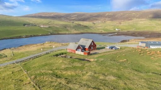 A £200,000 Shetland bungalow with stunning Atlantic views, spacious interiors and rich historic surroundings offers one of Britain’s most scenic and serene living spots.