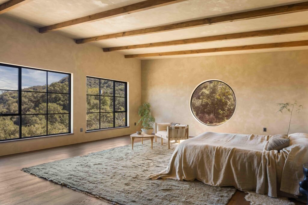 Egg House, a £3.6m bohemian retreat in Topanga with deep music roots and canyon views, offers artistic design, luxury finishes and iconic 1960s and '70s rockstar history.