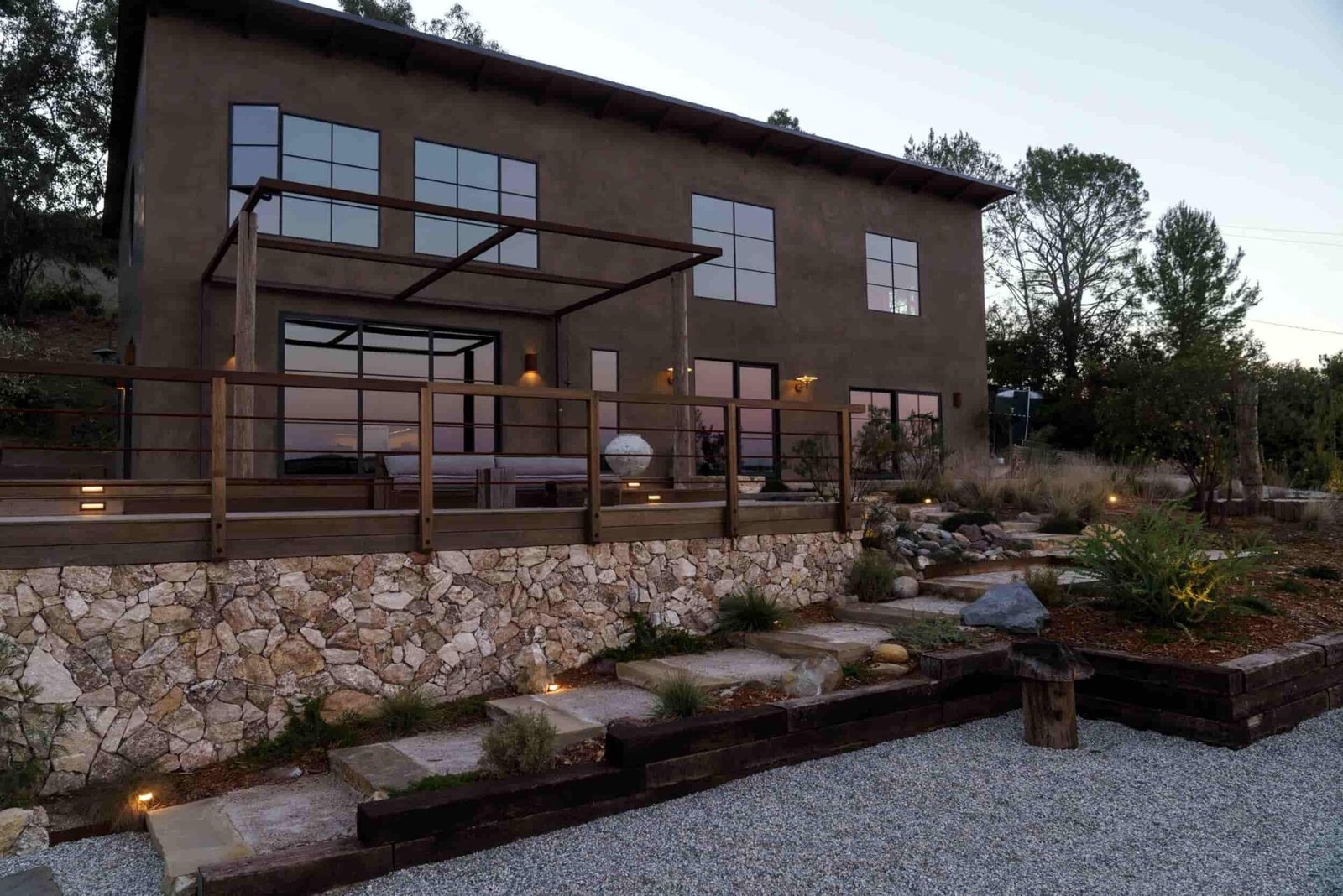 Egg House, a £3.6m bohemian retreat in Topanga with deep music roots and canyon views, offers artistic design, luxury finishes and iconic 1960s and '70s rockstar history.