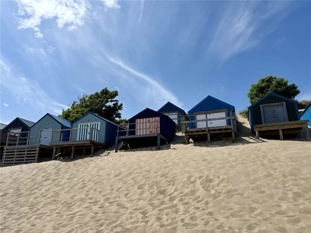 A £150,000 beach hut in Abersoch is up for sale, matching the price of a local house, offering sea views, a balcony and changing area but no seating or kitchen.