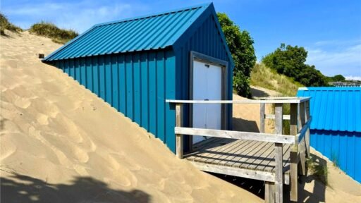 A £150,000 beach hut in Abersoch is up for sale, matching the price of a local house, offering sea views, a balcony and changing area but no seating or kitchen.