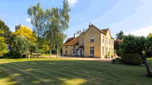 A £2m Bedfordshire rectory where King Charles once dined blends royal history with modern luxury, offering seven bedrooms, restored period features and walled gardens.