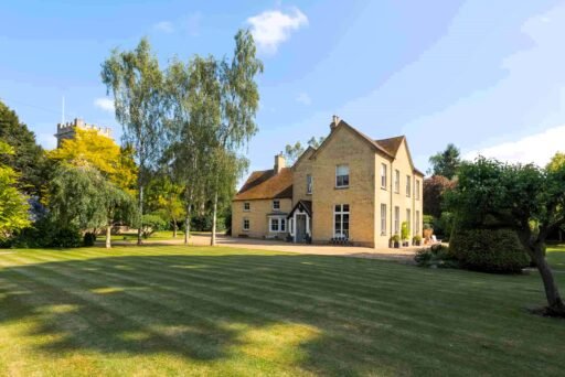 A £2m Bedfordshire rectory where King Charles once dined blends royal history with modern luxury, offering seven bedrooms, restored period features and walled gardens.