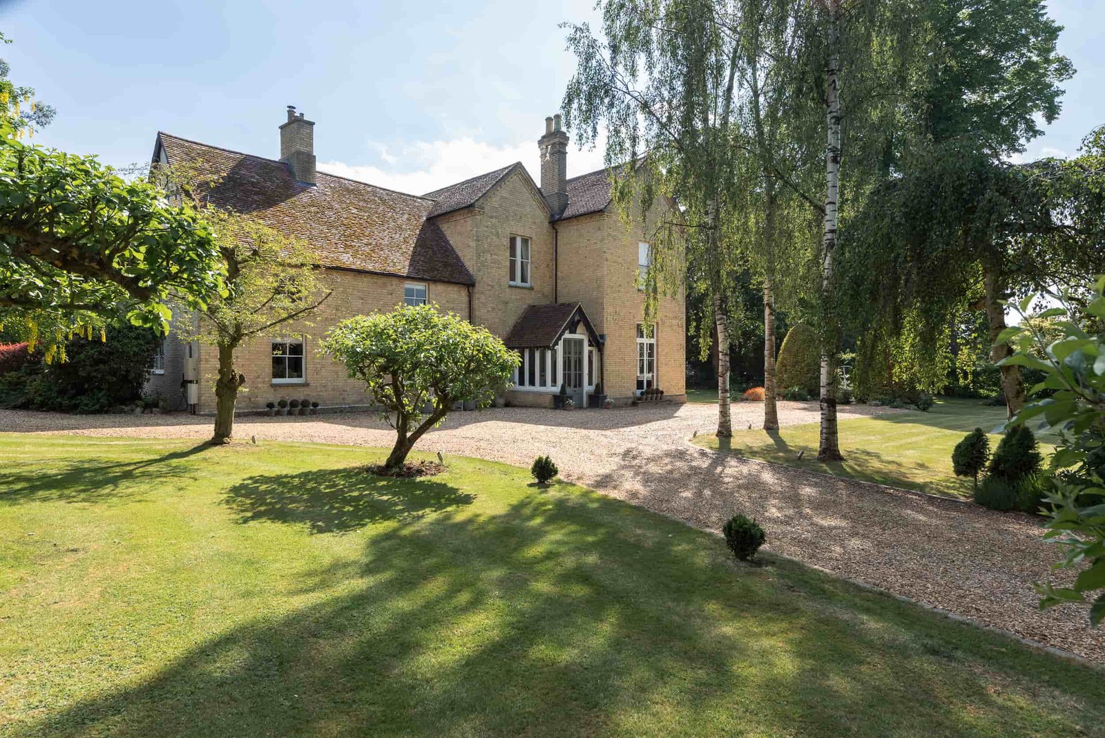 A £2m Bedfordshire rectory where King Charles once dined blends royal history with modern luxury, offering seven bedrooms, restored period features and walled gardens.