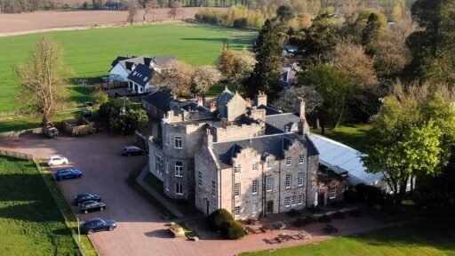 Historic Shieldhill Castle Hotel, where Nelson Mandela stayed in 1997, is for sale in Scotland for £1.5m - a grand 30-room estate with 800 years of heritage.