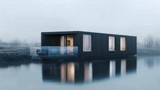 Luxury floating homes at Dorset’s Silverlake Estate start at £260,000, offering bespoke design, lake views, spa access and eco-living in a tranquil, nature-filled setting.