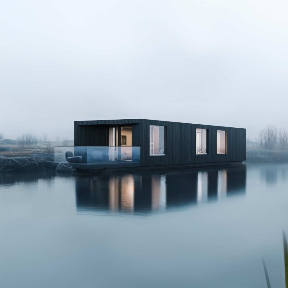 Luxury floating homes at Dorset’s Silverlake Estate start at £260,000, offering bespoke design, lake views, spa access and eco-living in a tranquil, nature-filled setting.