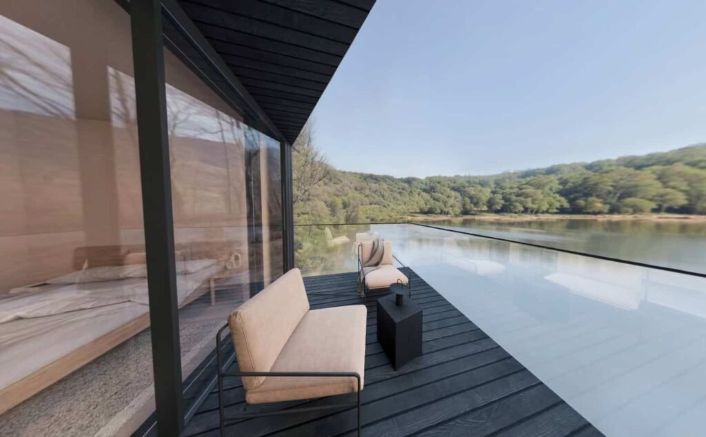 Luxury floating homes at Dorset’s Silverlake Estate start at £260,000, offering bespoke design, lake views, spa access and eco-living in a tranquil, nature-filled setting.