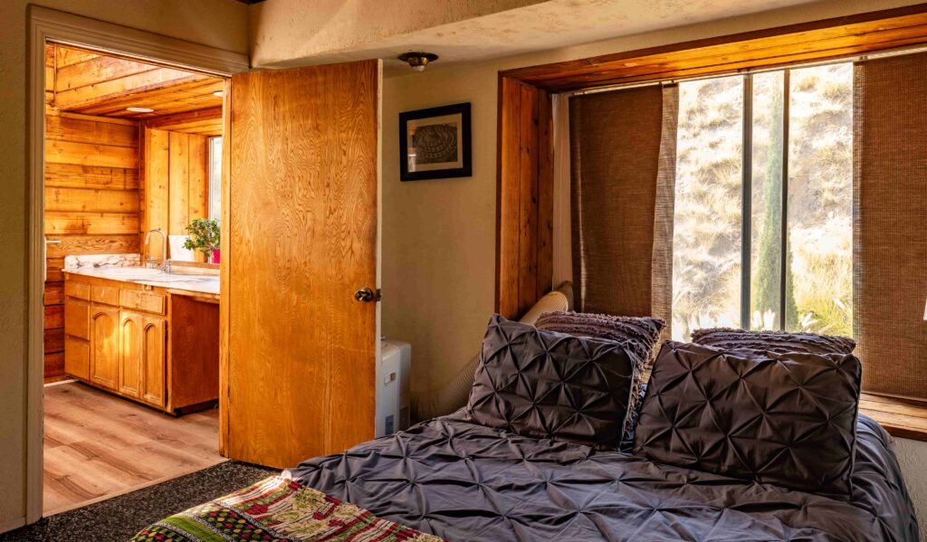 Hollywood Hills chalet with skyline views, recording studio, and jacuzzi hits market at £1.63m - once owned by artists, steps from the Hollywood Sign and Griffith Park.
