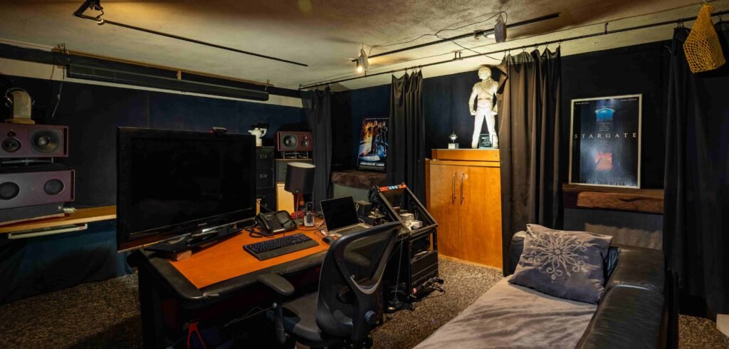 Hollywood Hills chalet with skyline views, recording studio, and jacuzzi hits market at £1.63m - once owned by artists, steps from the Hollywood Sign and Griffith Park.