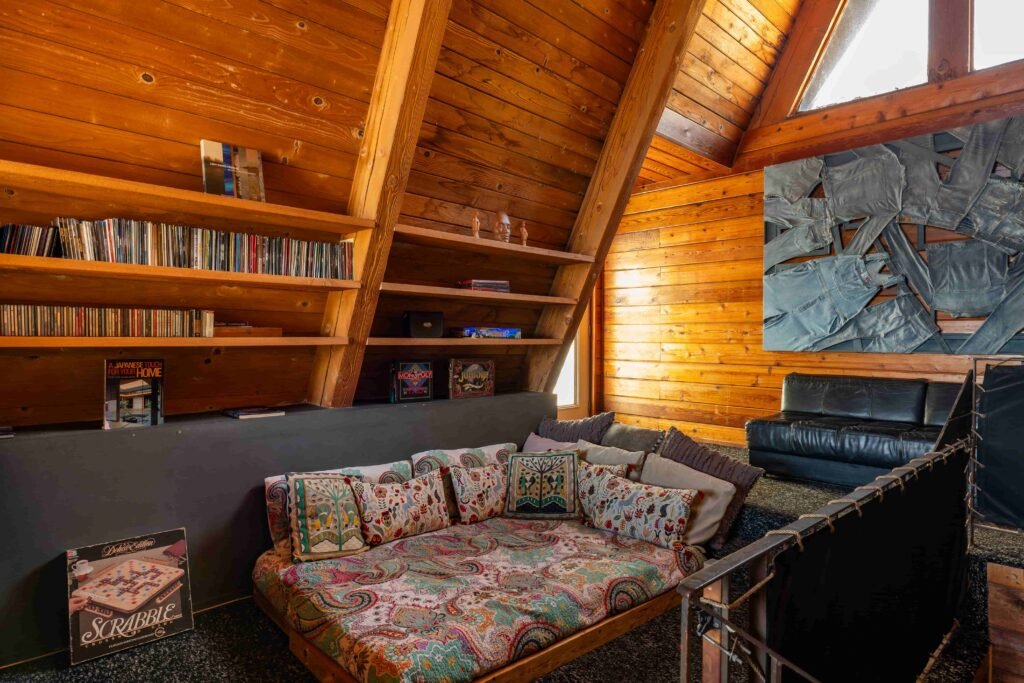Hollywood Hills chalet with skyline views, recording studio, and jacuzzi hits market at £1.63m - once owned by artists, steps from the Hollywood Sign and Griffith Park.