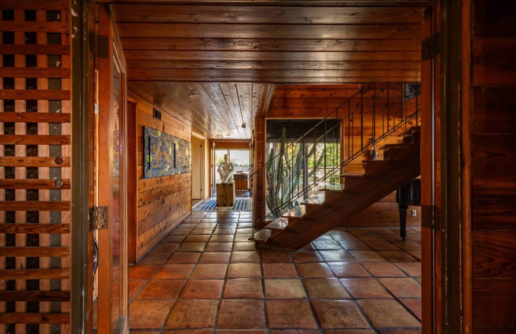 Hollywood Hills chalet with skyline views, recording studio, and jacuzzi hits market at £1.63m - once owned by artists, steps from the Hollywood Sign and Griffith Park.
