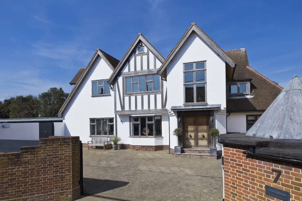 This £4.75m Suffolk mansion near the beach features 10 bedrooms, a luxury office, gym, indoor pool and designer interiors - the ultimate dream for working from home.