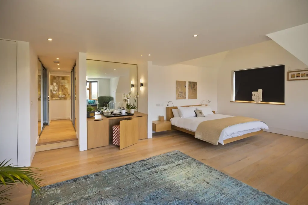 This £4.75m Suffolk mansion near the beach features 10 bedrooms, a luxury office, gym, indoor pool and designer interiors - the ultimate dream for working from home.