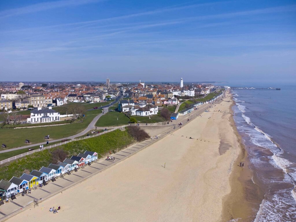 This £4.75m Suffolk mansion near the beach features 10 bedrooms, a luxury office, gym, indoor pool and designer interiors - the ultimate dream for working from home.