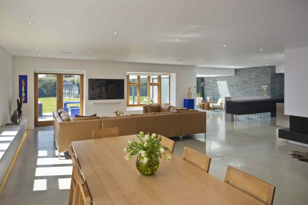 This £4.75m Suffolk mansion near the beach features 10 bedrooms, a luxury office, gym, indoor pool and designer interiors - the ultimate dream for working from home.