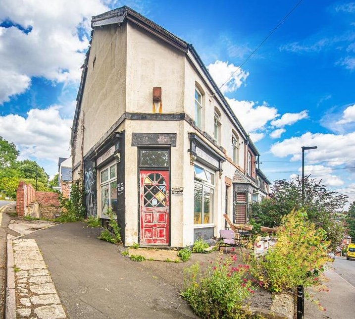 Snap up a three-bed Sheffield home with huge potential for just £130K. It’s packed with clutter and mold, but comes with a vintage retail unit and prime location.