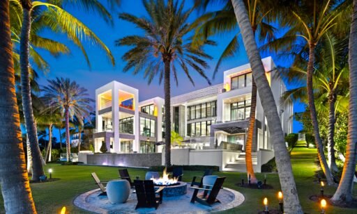 Custom-built mega mansion in Manalapan, FL hits market for \$85M with bowling alleys, a private beach tunnel, wine cellar, and ocean views from a 150-foot balcony.
