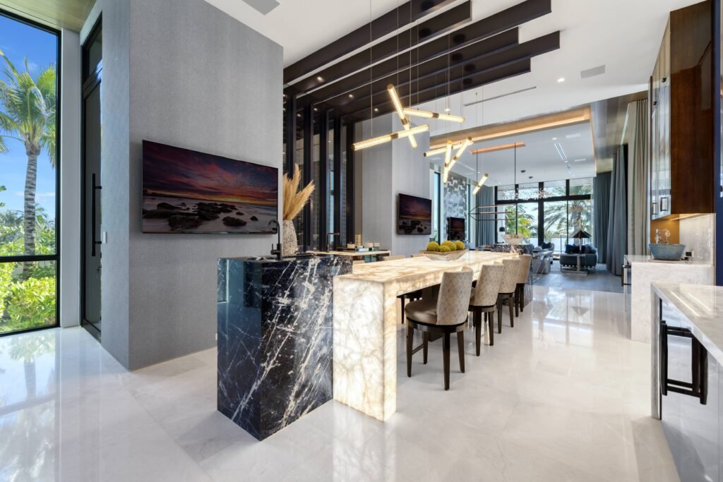 Custom-built mega mansion in Manalapan, FL hits market for \$85M with bowling alleys, a private beach tunnel, wine cellar, and ocean views from a 150-foot balcony.