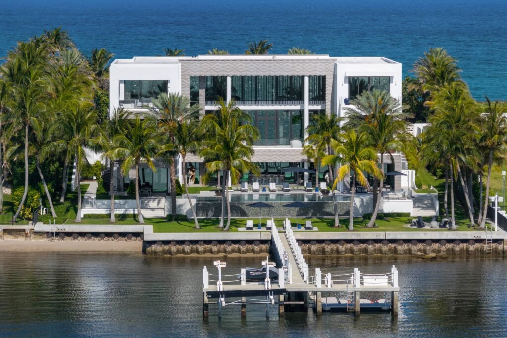 Custom-built mega mansion in Manalapan, FL hits market for \$85M with bowling alleys, a private beach tunnel, wine cellar, and ocean views from a 150-foot balcony.