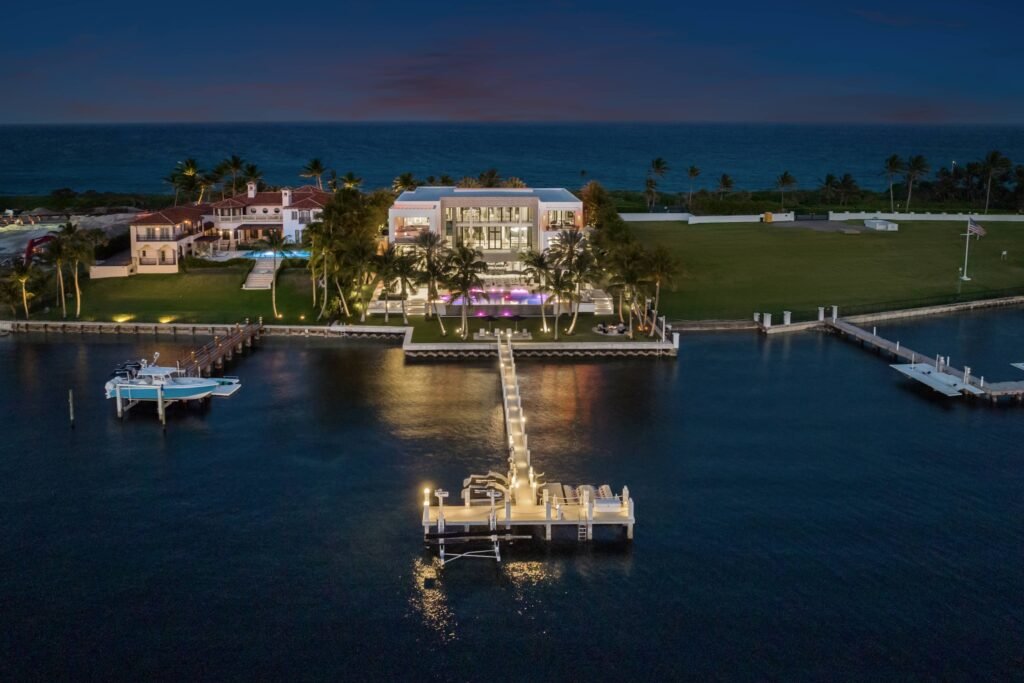 Custom-built mega mansion in Manalapan, FL hits market for \$85M with bowling alleys, a private beach tunnel, wine cellar, and ocean views from a 150-foot balcony.