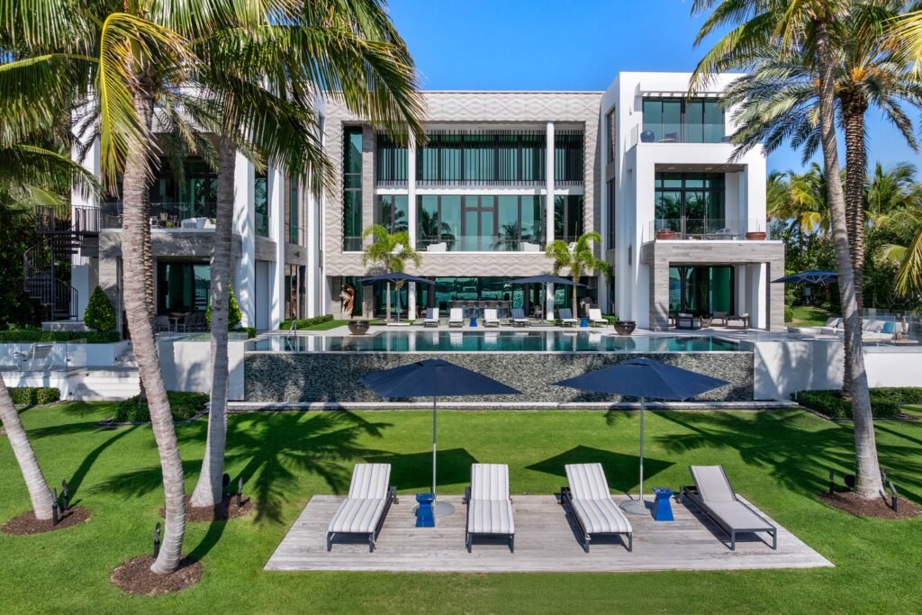 Custom-built mega mansion in Manalapan, FL hits market for \$85M with bowling alleys, a private beach tunnel, wine cellar, and ocean views from a 150-foot balcony.