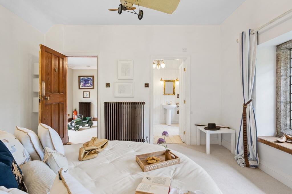Former King Charles country home Brimptsmead Estate in Dartmoor is for sale at £4.5m, featuring 6 bedrooms, 2 cottages, 9 acres, and royal fishing rights.