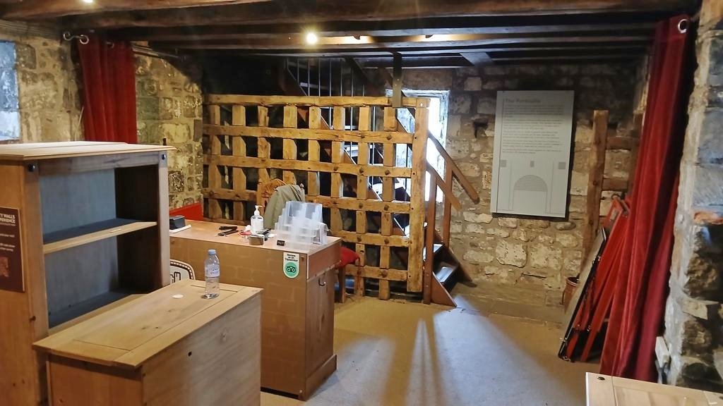 Historic Micklegate Bar in York listed for £333 a month without running water - three floors of castle-like charm ideal for retail or arts and crafts use.