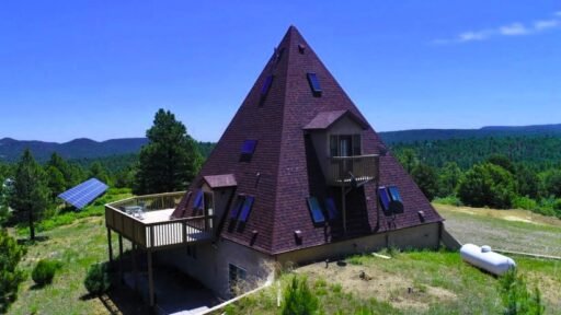 This \$750,000 pyramid home in Colorado has a secret bunker, prepper room, greenhouse, and solar power, offering stylish off-grid living with full survival readiness.