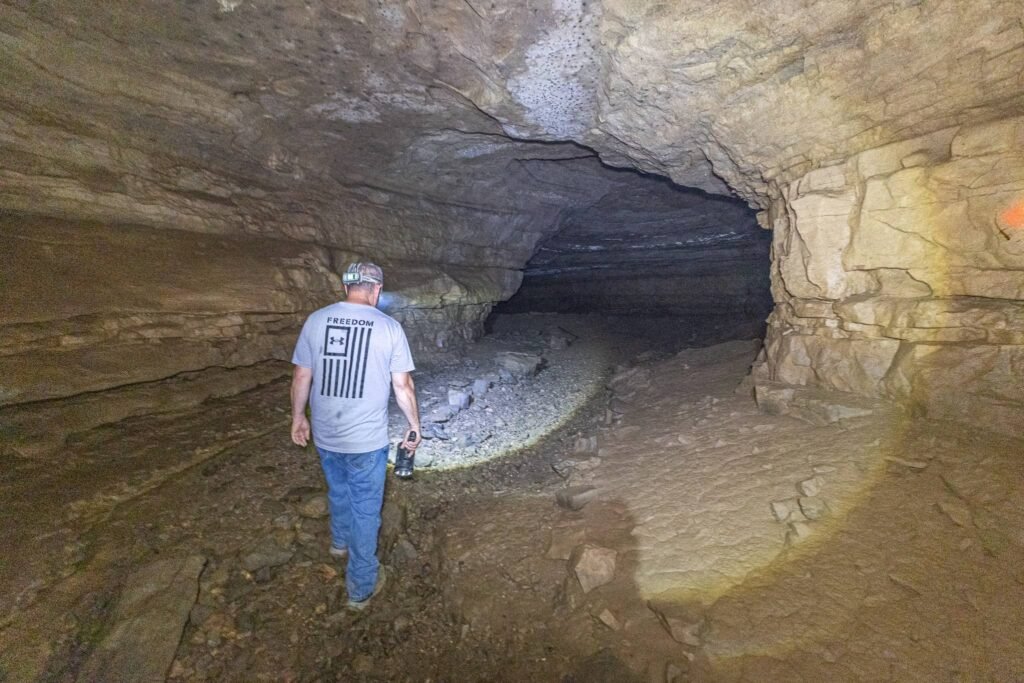 A \$1.75m Tennessee estate with a modern home hides a 60,000 sq ft underground cave system and camouflaged bunker, offering security, privacy and rare investment potential.