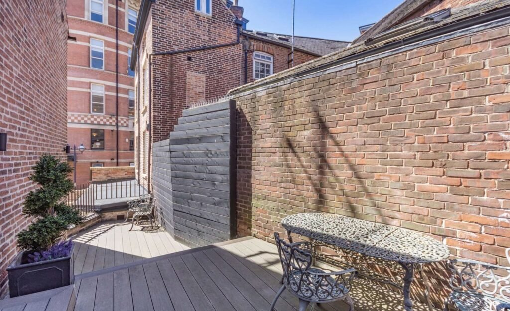 Historic Nottingham home once owned by Lord Byron listed for £850,000 with four bedrooms, modern interiors, courtyard garden and a network of caves beneath.