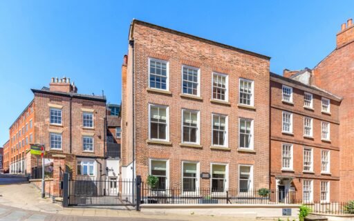 Historic Nottingham home once owned by Lord Byron listed for £850,000 with four bedrooms, modern interiors, courtyard garden and a network of caves beneath.