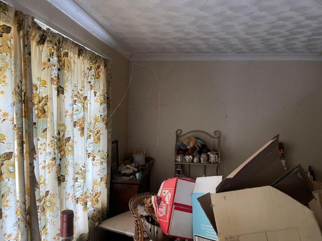 A four bed house in Chippenham is listed for £395k but inside lies chaos with piles of rubbish and a bathroom in shocking condition awaiting full refurbishment.