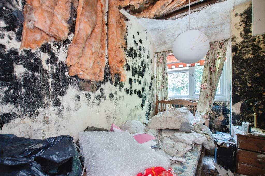 Mould-covered four-bed Bournemouth home hits market for £600,000 with graffiti, rubbish and full renovation needed just minutes from the award-winning seafront.
