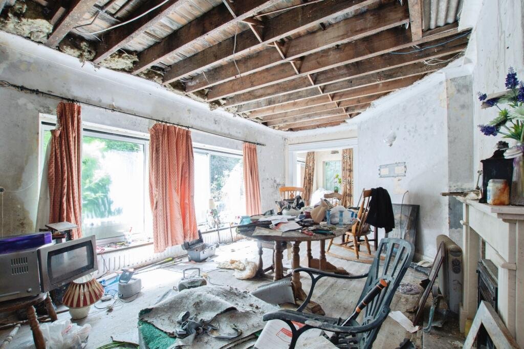 Mould-covered four-bed Bournemouth home hits market for £600,000 with graffiti, rubbish and full renovation needed just minutes from the award-winning seafront.
