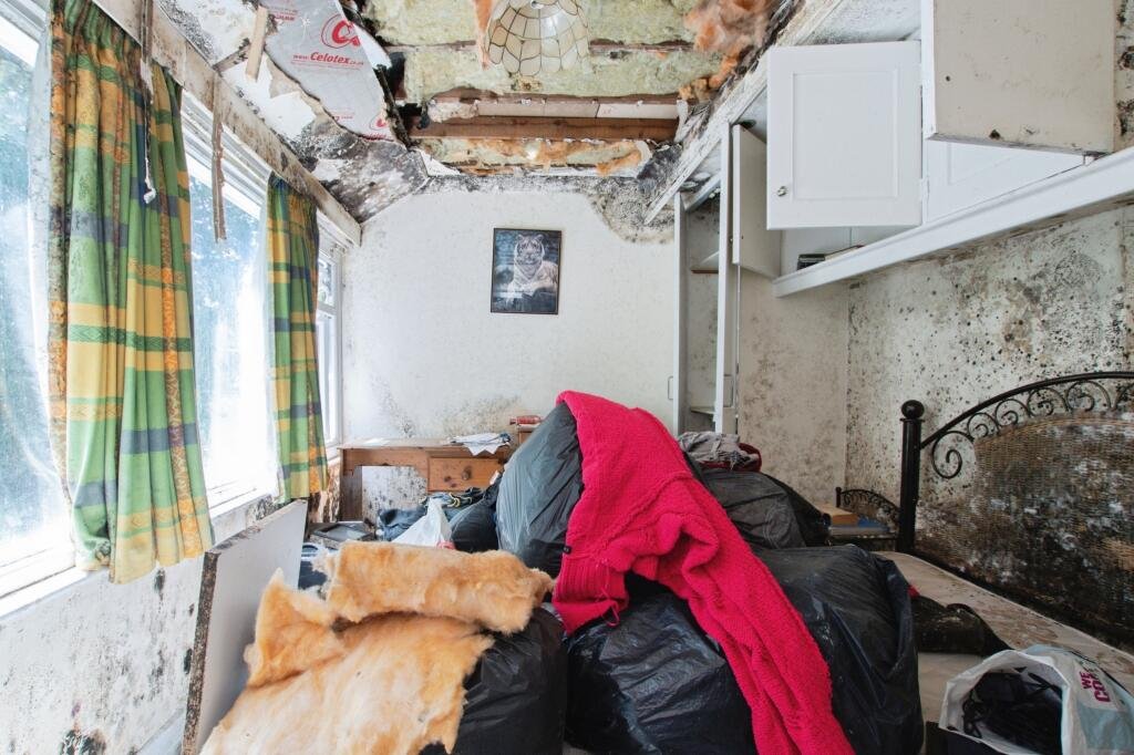 Mould-covered four-bed Bournemouth home hits market for £600,000 with graffiti, rubbish and full renovation needed just minutes from the award-winning seafront.
