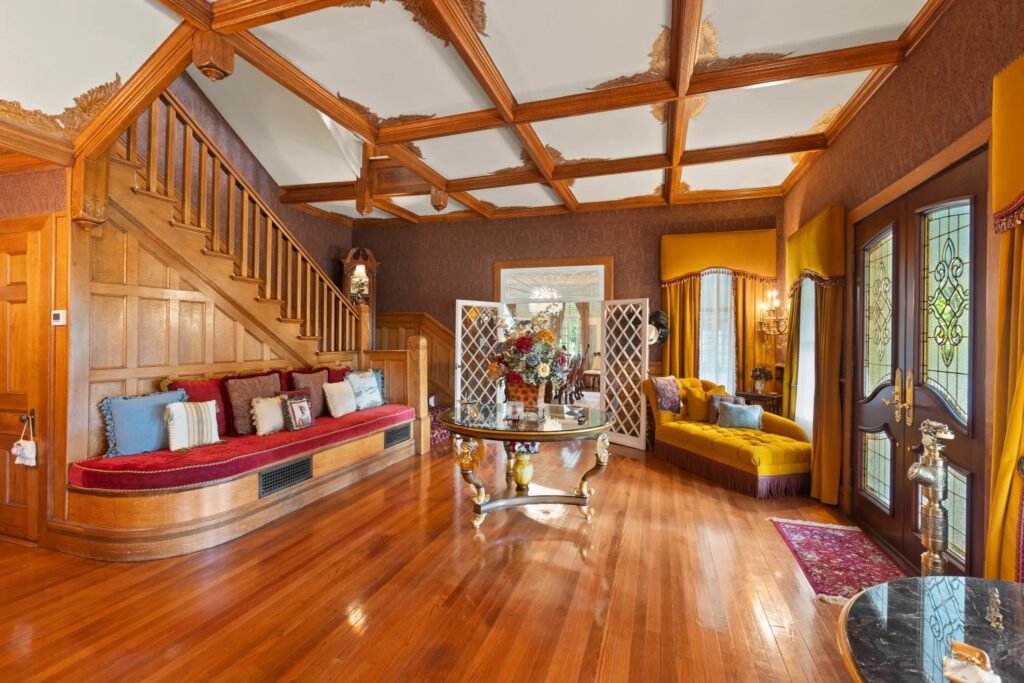 Haunted 1860s Bayport mansion from Ghost Hunters is listed for 1.67m. With 7 bedrooms, luxury features and eerie tales, it offers Victorian charm and spooky allure.