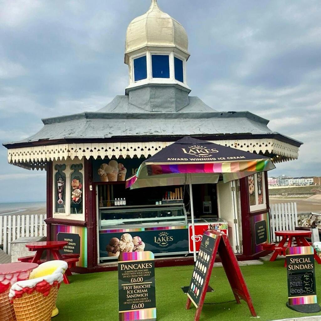 North Pier in Blackpool, a historic Victorian landmark with a £2.3m annual turnover, is now for sale offering income from concessions, kiosks, theatre and arcade.