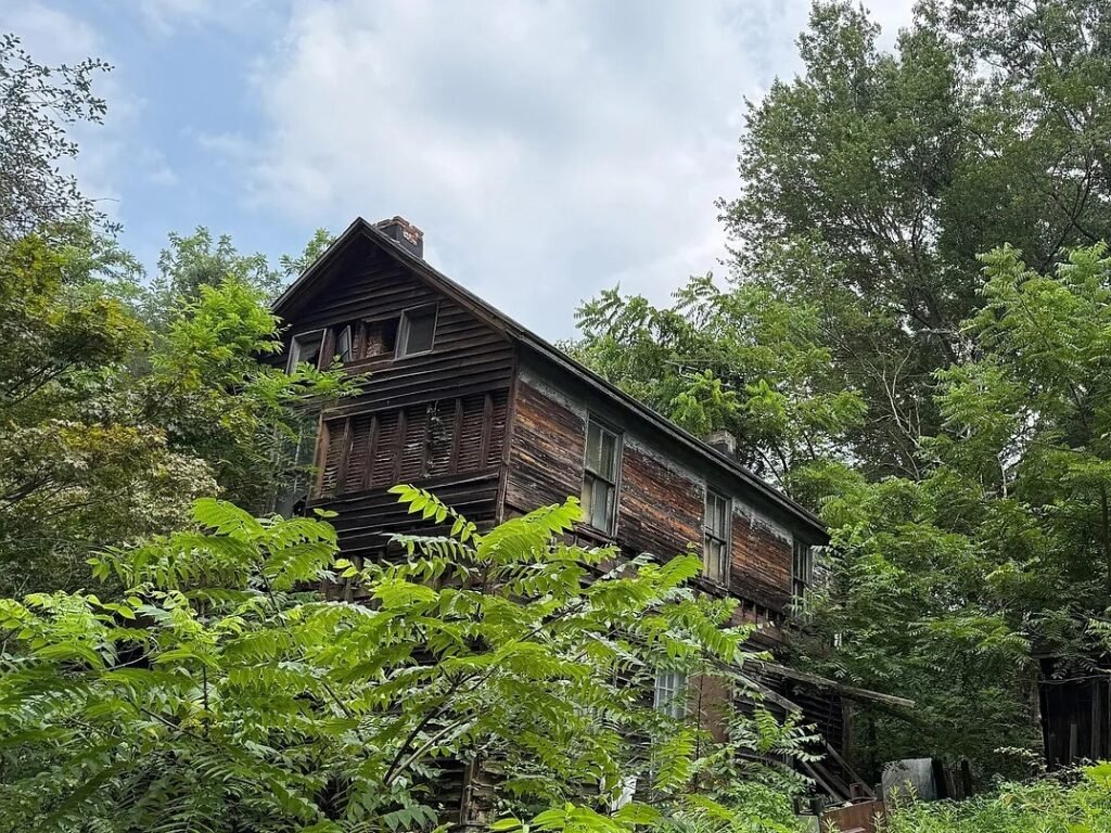Dilapidated \$300k Maryland home overrun by feral cats and raccoons hits the market with boarded windows and warnings but nearly five acres of rural land hold the value.