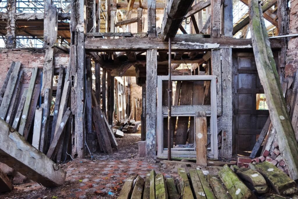 A 17th century six-bedroom manor in Herefordshire with walled gardens is for sale at £150,000, offering a rare restoration project after over a century of abandonment.