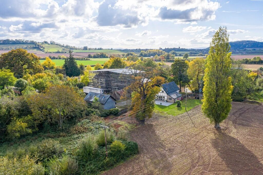 A 17th century six-bedroom manor in Herefordshire with walled gardens is for sale at £150,000, offering a rare restoration project after over a century of abandonment.