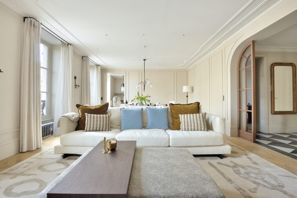 A €5.2m Paris apartment opposite Café de Flore offers 149m² of luxury with floor-to-ceiling windows, chic interiors, a showpiece kitchen and postcard-perfect views.